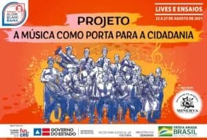 Projeto “A música como porta para a cidadania”