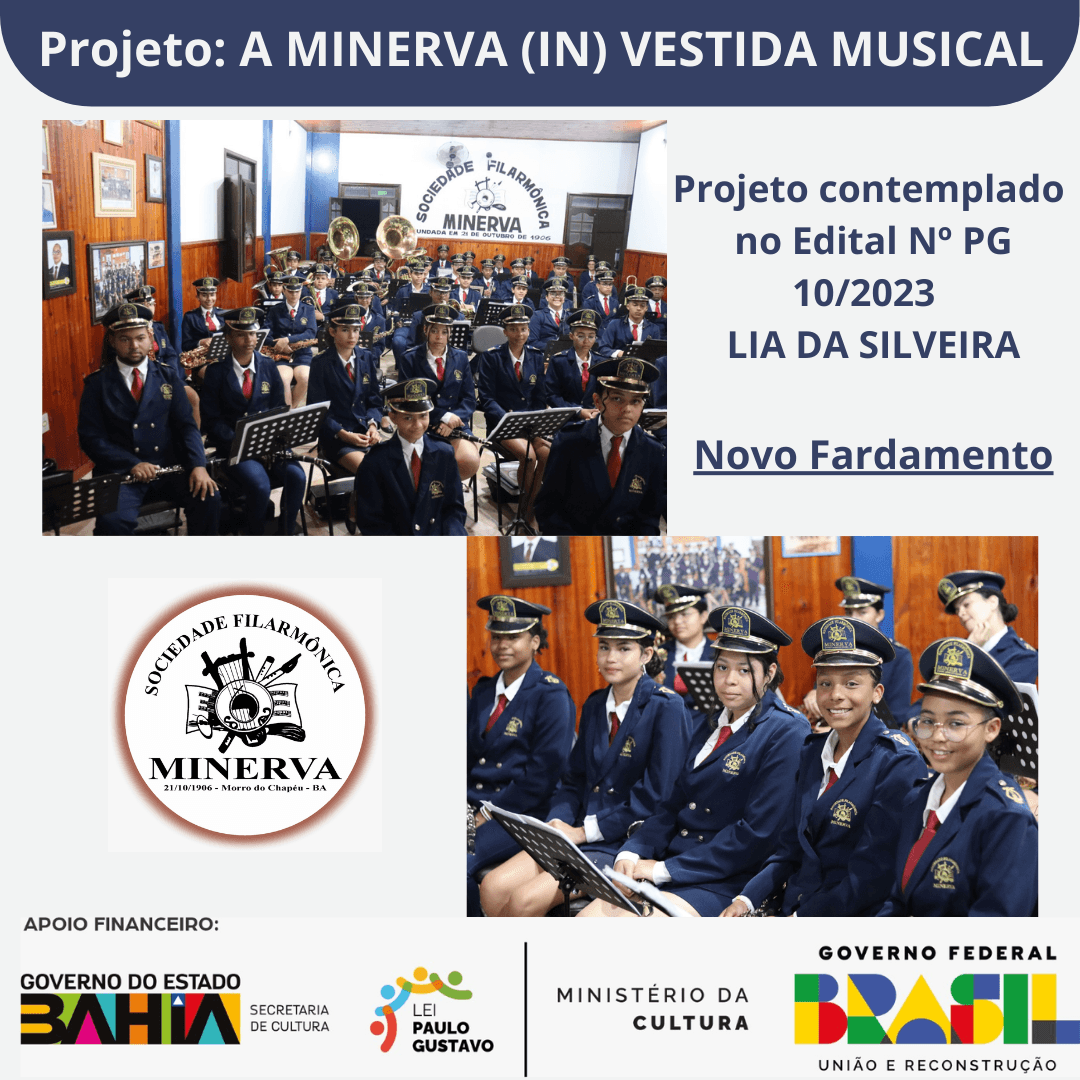 Filarmônica Minerva estreia novo Fardamento Solene em concerto comemorativo